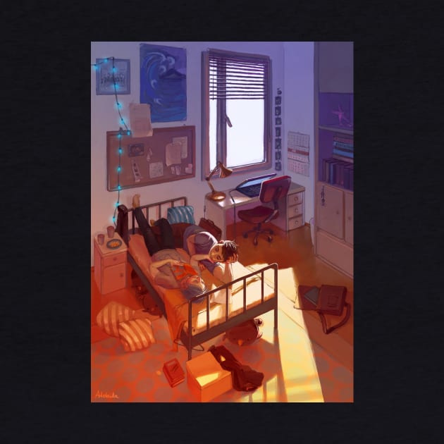 Suga's room by AlexAdelaida